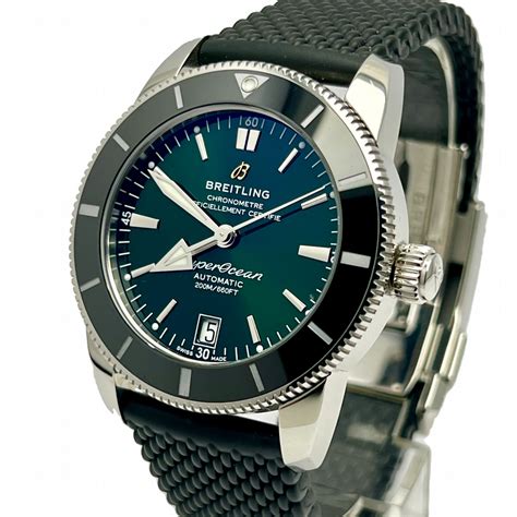 breitling superocean heritage ii green